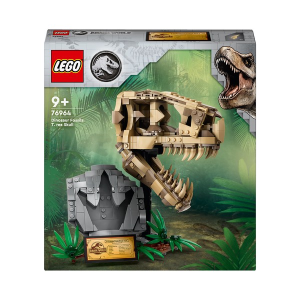 LEGO Jurassic World Szkielety dinozaurów - czaszka tyranozaura 76964