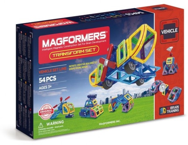 Klocki Magformers Transform 54 elementy