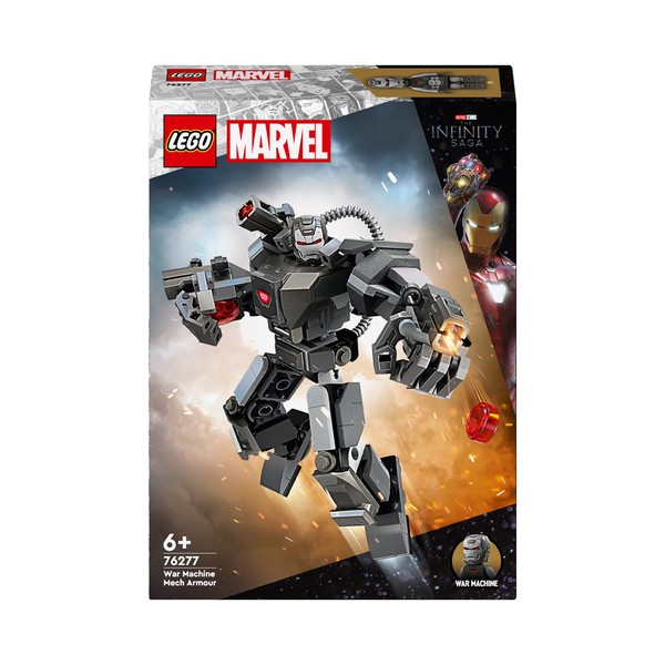 LEGO Marvel Super Heroes Mechaniczna zbroja War Machine 76277