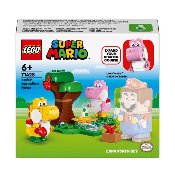 LEGO Super Mario Niezwykły las Yoshiego - zestaw rozszerzający 71428