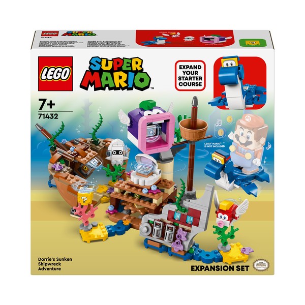 LEGO Super Mario Przygoda Dorriego we wraku - zestaw rozszerzający 71432