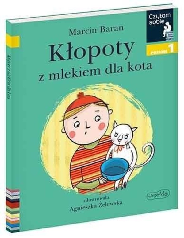 Czytam sobie. Kłopoty z mlekiem dla kota Poziom 1