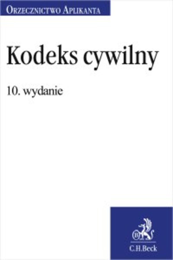 Kodeks cywilny. Orzecznictwo Aplikanta - pdf