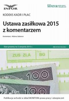 Okładka:Kodeks kadr i płac Ustawa zasiłkowa 2015 z komentarzem 