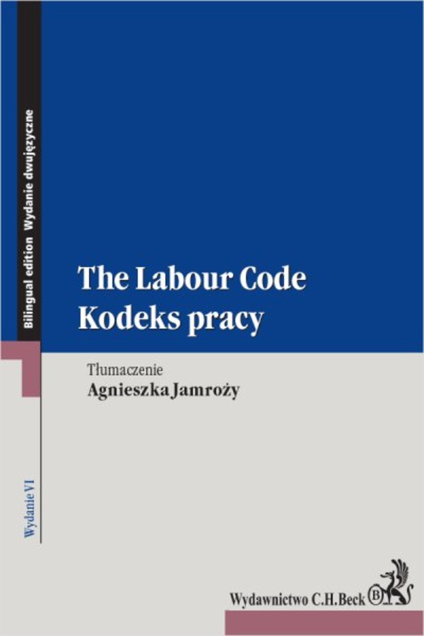 Kodeks pracy. The Labour Code - mobi, epub, pdf
