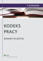 Kodeks pracy - zmiany w 2013 r. - epub, pdf