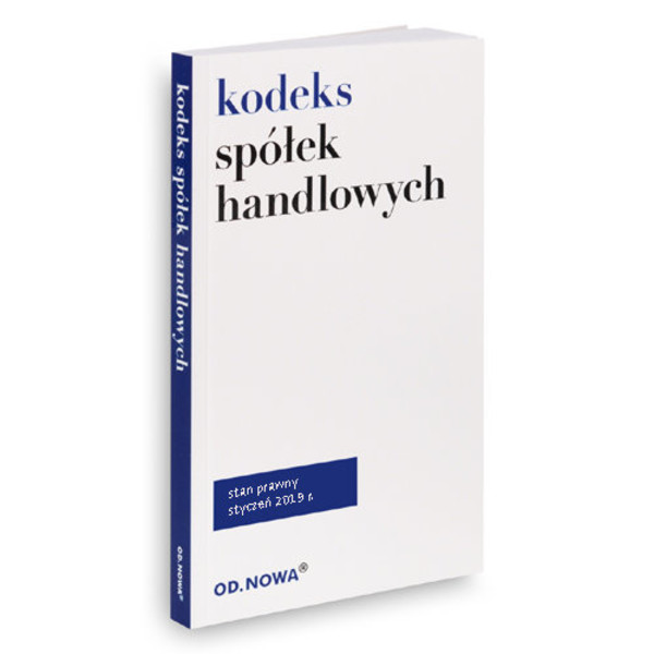 Kodeks Spółek Handlowych 2019