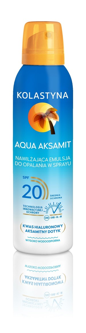 Aqua Aksamit Emulsja do opalania nawilżająca SPF20