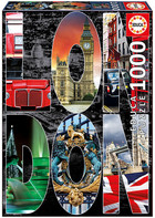Puzzle Kolaż Londyn 1000 elementów