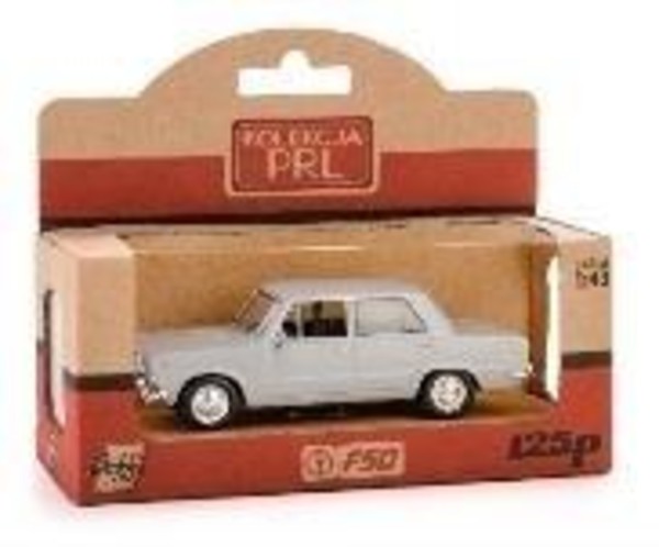 Kolekcja PRL Fiat 125p popielaty