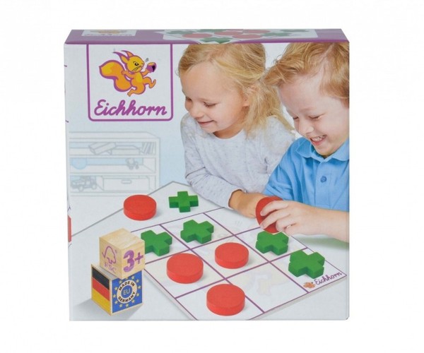 Gra Kółko i krzyżyk - gra planszowa Eichhorn | Sklep Gandalf.com.pl