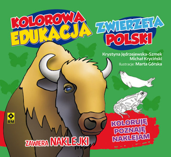Kolorowa edukacja Zwierzęta Polski