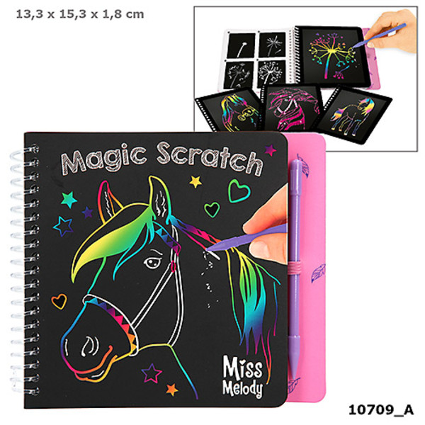Kolorowanka zdrapywanka Magic Scratch Mini Miss Melody