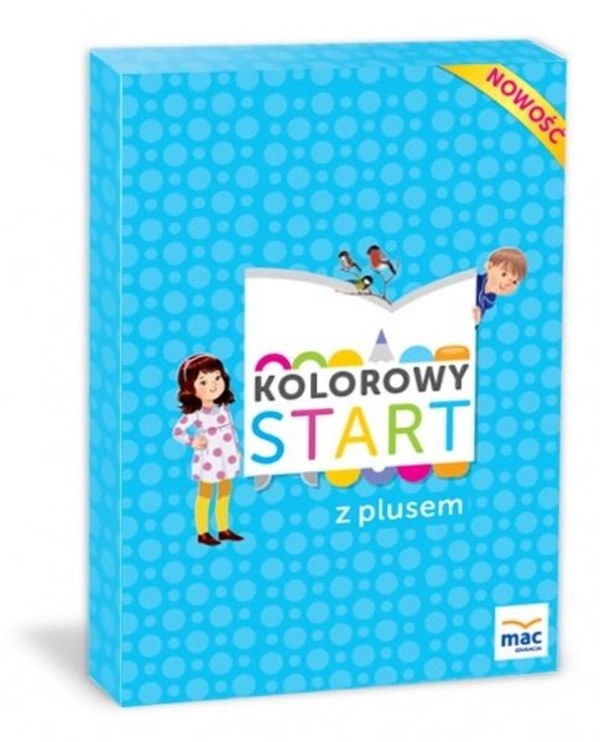 Kolorowy start z plusem. Sześciolatek PAKIET