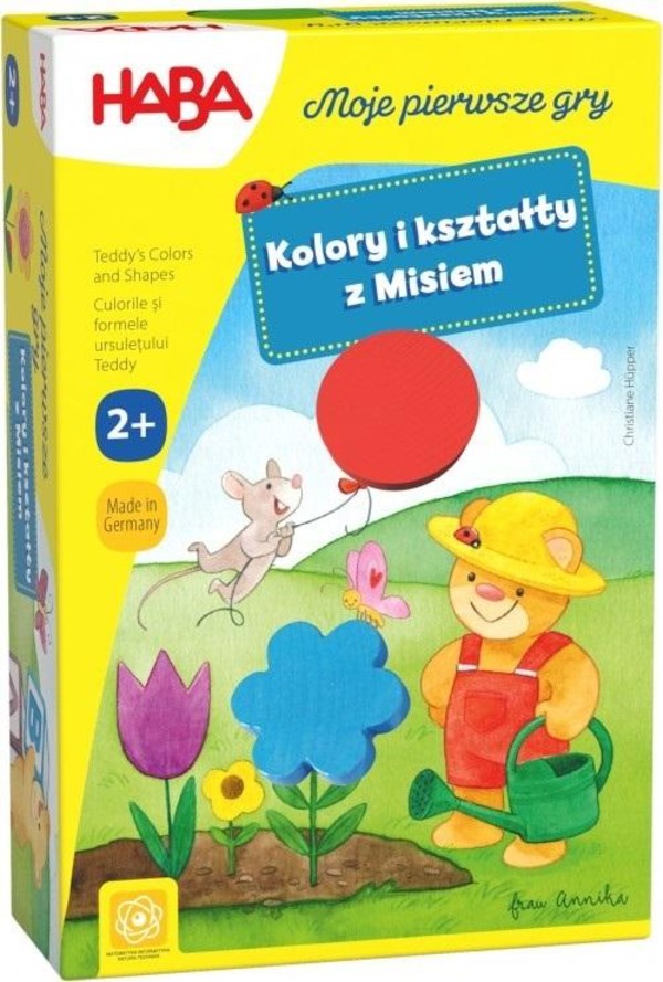 Moje pierwsze gry Kolory i kształty z Misiem (edycja polska)