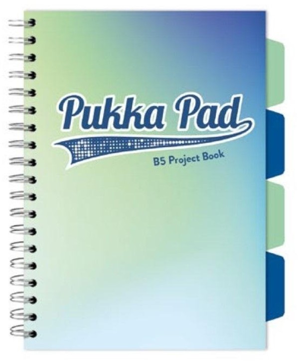 Kołozeszyt pukka pad b5 project book seafoam morski