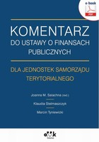 Okładka:Komentarz do ustawy o finansach publicznych dla jednostek samorządu terytorialnego 
