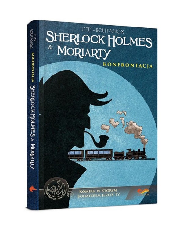 Sherlock Holmes & Moriarty Konfrontacja komiks paragrafowy