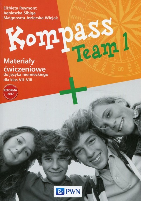 Kompass Team 1. Materiały ćwiczeniowe do języka niemieckiego dla klas 7