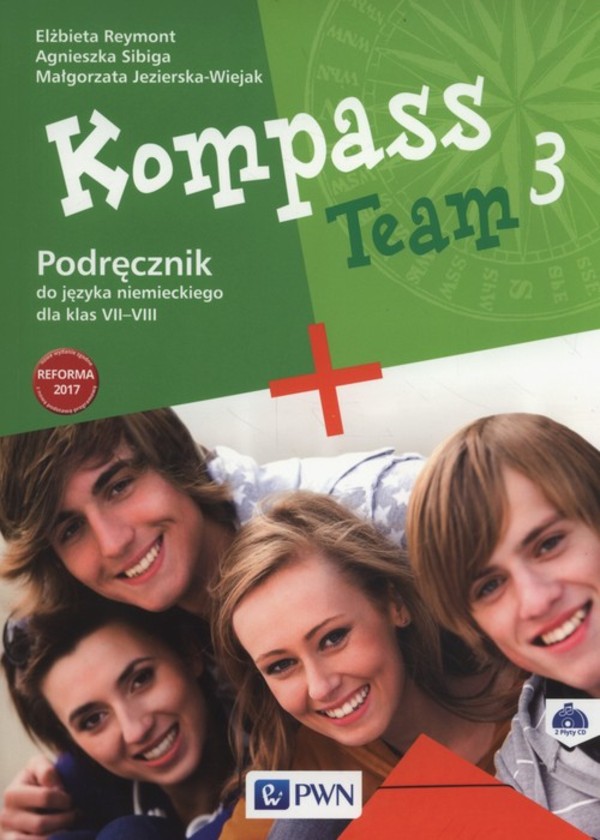 Kompass Team 3. Podręcznik do języka niemieckiego dla klas 7-8 (reforma 2017)