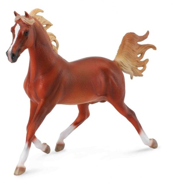 Figurka Koń Arabski Stallion Chestnut
