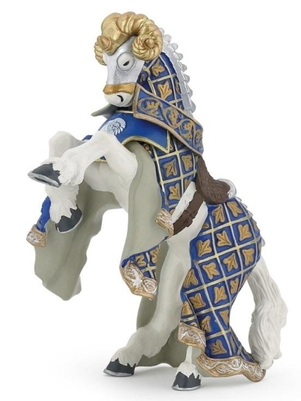 Figurka Koń Mistrza broni z baranim czubem