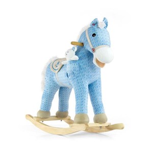 Milly Mally Koń na biegunach Pony niebieski