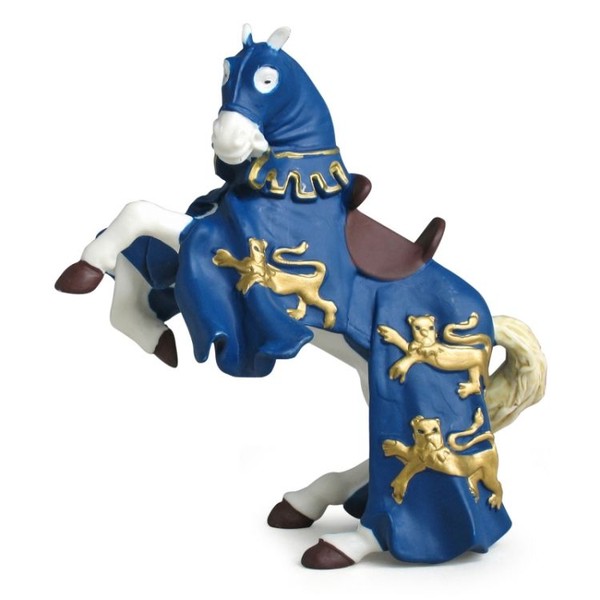Figurka Koń niebieskiego Króla Ryszarda