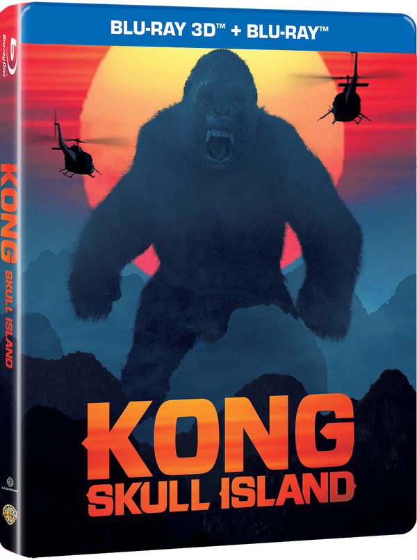 Kong: Wyspa Czaszki 3D (Steelbook)