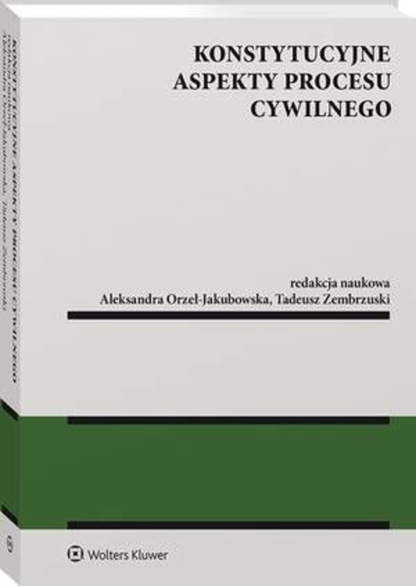 Konstytucyjne aspekty procesu cywilnego - pdf