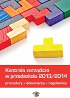 Kontrola zarządcza w przedszkolu 2013/2014