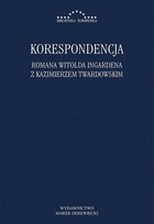 Korespondencja Romana Witolda Ingardena z Kazimierzem Twardowskim - pdf