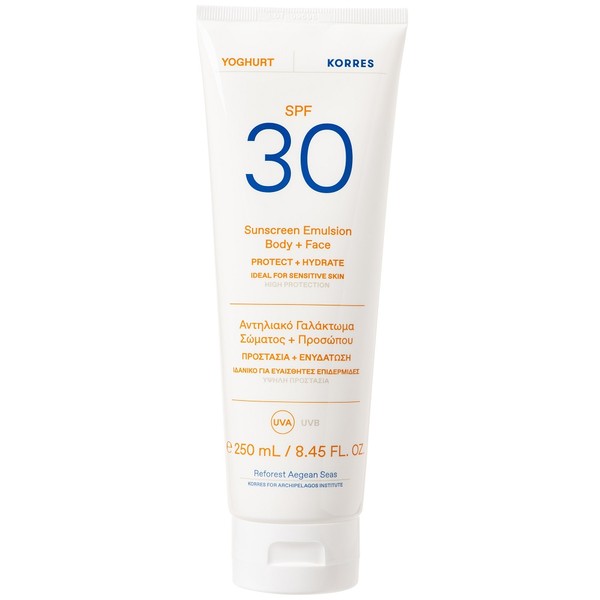 Yoghurt Sunscreen SPF30 Emulsion Body+Face Emulsja ochronna z filtrem