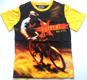 Koszulka dla dziecka Extreme Mój styl wzrost 110 cm (żółta)