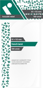 Koszulki na karty French Tarot (61x112 mm) 100 sztuk