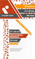 Koszulki na karty Mini European Premium 44 x 68 mm 100 sztuk