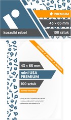 Koszulki na karty Mini USA Premium 43 x 65 mm 100 sztuk