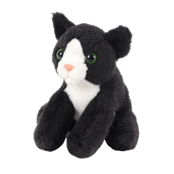Maskotka Kot siedzący czarny 13 cm