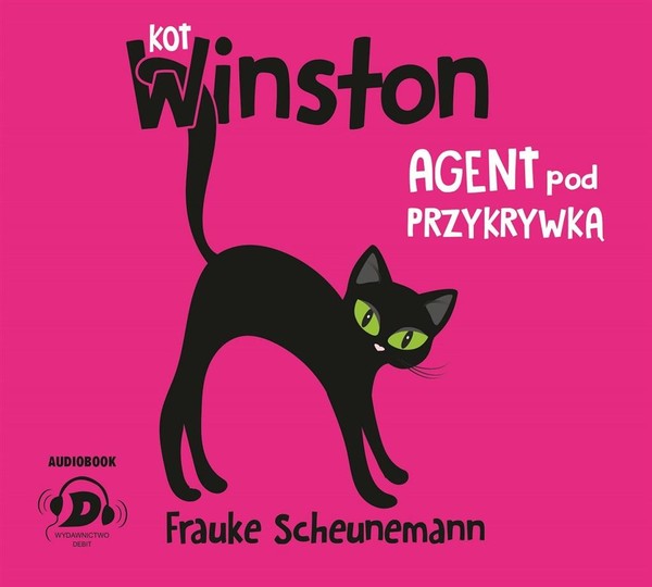 Kot Winston Agent pod przykrywką Audiobook CD Audio