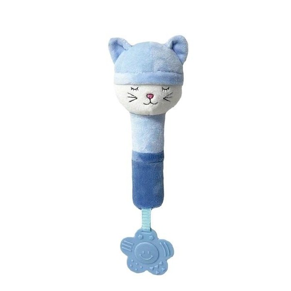Kotek niebieski z dźwiękiem 17 cm