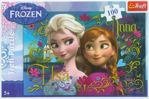 Puzzle Kraina lodu / Frozen 100 elementów