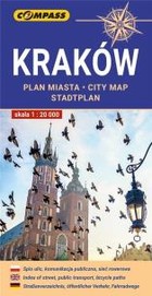 Kraków Plan miasta Skala 1:20 000