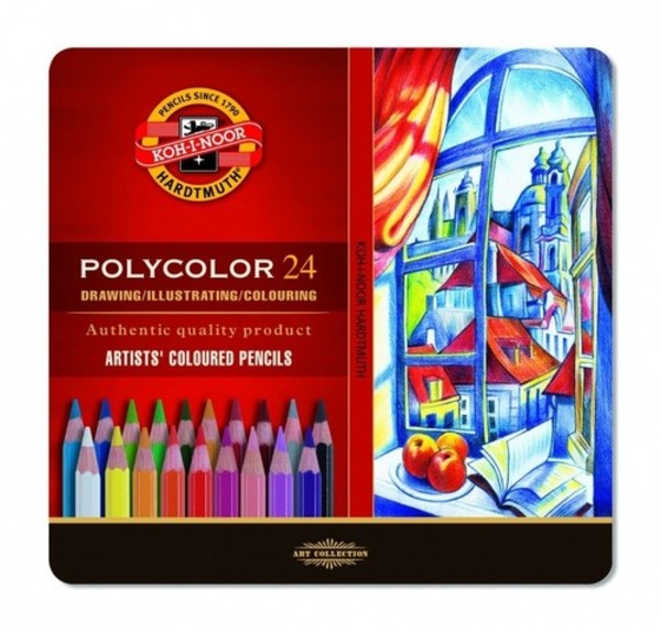 Kredki Polycolor 24 kolory
