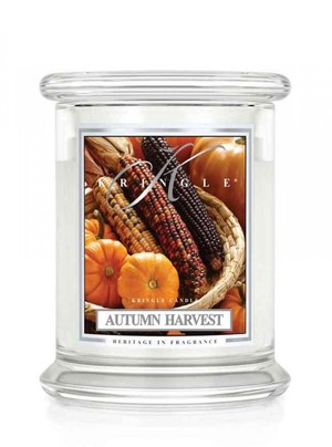 Autumn Harvest - średni, klasyczny słoik z 2 knotami