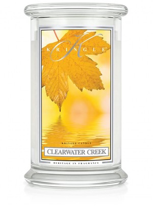 Clearwater Creek - duży, klasyczny słoik z 2 knotami