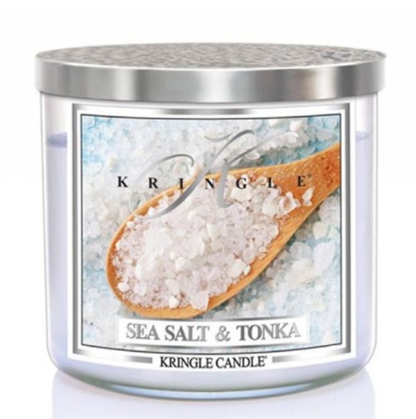 Sea Salt & Tonka Świeca z 3 knotami