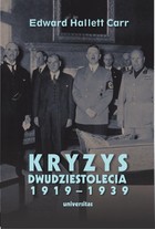 Okładka:Kryzys dwudziestolecia 1919-1939. 