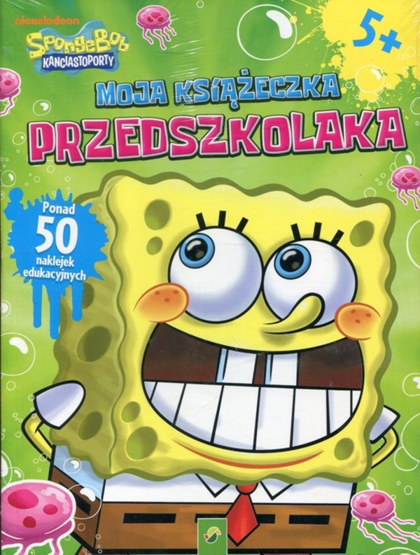 SpongeBob. Moja książeczka przedszkolaka