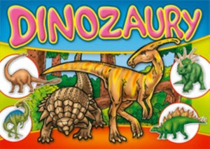 Książka do kolorowania - Dinozaury