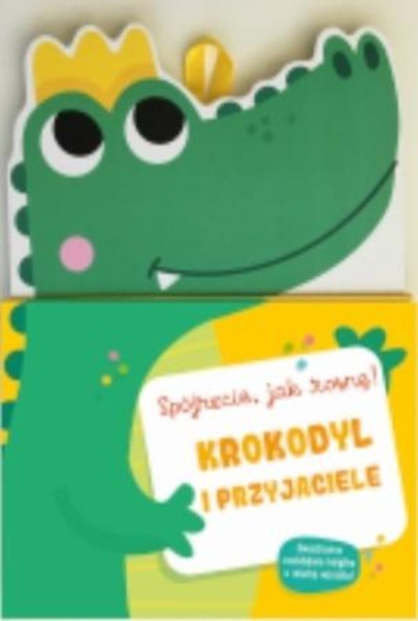 Krokodyl i przyjaciele Książka z miarką wzrostu